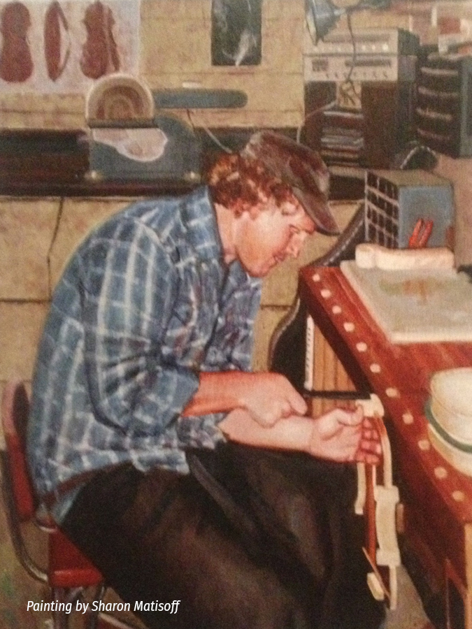 Luthier Lucas Nelson Marvell